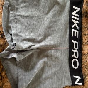 small nike pro shorts